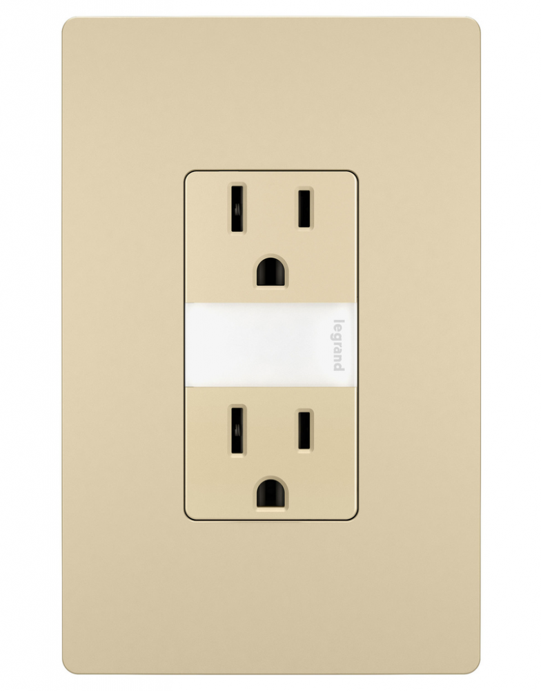 NIGHT LIGHT + 1 OUTLET, IV (6 pack)