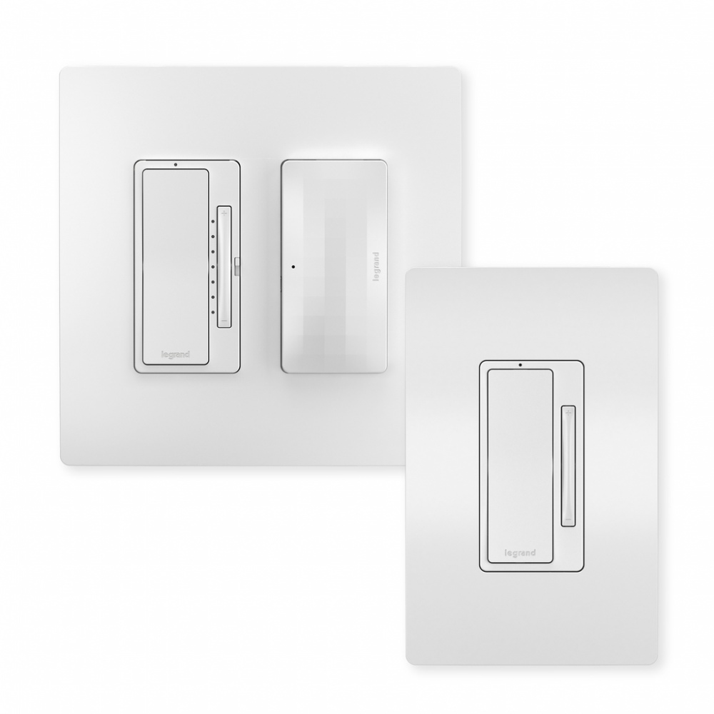 radiant? Smart 3-Way Dimmer Hub Kit with Netatmo, White