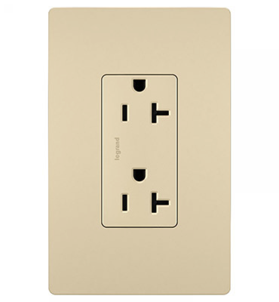 20A TR Spec Grade Duplex Receptacle, IV