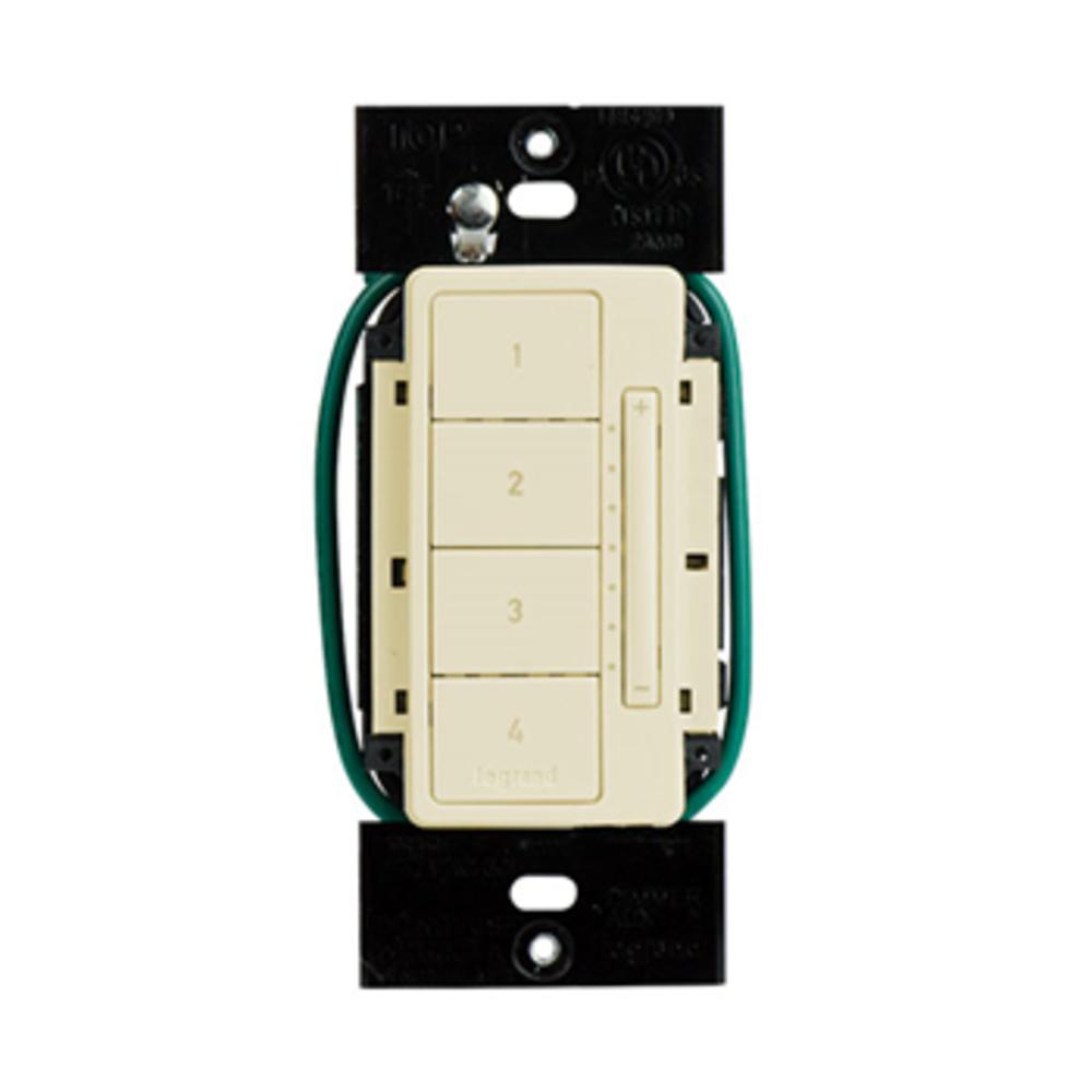 radiant RF WH Scene Controller LT ALMOND