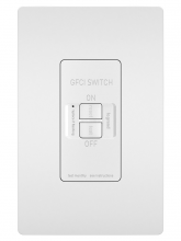 Legrand Radiant CA 2087WCCD4 - radiant? Dead Front 20A Duplex Self-Test GFCI Receptacles with SafeLock? Protection, White