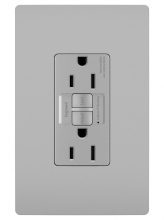 Legrand Radiant CA 1597TRGRY - Self-Test GFCI Recep TR 15A125V20A FD Thru GRY