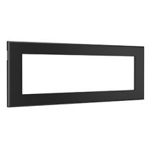 Legrand Radiant CA RDSBBK - Furniture Power Replacement Bezel for Switching Power Unit- Black