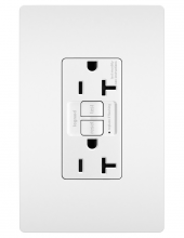 Legrand Radiant CA 1597TRAPLW - radiant? Tamper-Resistant Sensitive Appliance 15A Duplex Self-Test GFCI Receptacles with SafeLock?