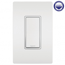 Legrand Radiant CA TM873WAMCC4 - radiant? 15A 3-Way Switch, White, with Microban?