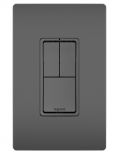 Legrand Radiant CA RCD113BK - 3 Switch, Single Pole/3-Way + SP +SP