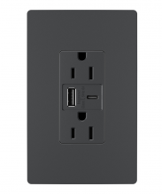 Legrand Radiant CA R26USBACG - 3.1 HYB A/C USB+15A DUP