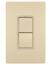 Legrand Radiant CA RCD33I - 2 Switch, Single Pole/3-Way + Single Pole/3-Way