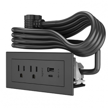 Legrand Radiant CA RDZCBK - radiant? FPC USB A/C, 6FT, BK 2 TR OL, 2 USB CHARGING PORTS