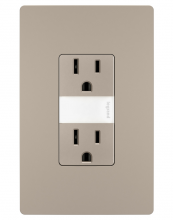 Legrand Radiant CA NTL885TRNICC6 - NIGHT LIGHT + 1 OUTLET, NI