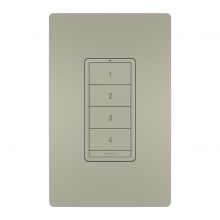 Legrand Radiant CA WNRCB40NI - radiant? Wireless Smart Scene Controller with Netatmo, Nickel