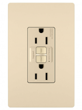 Legrand Radiant CA 1597ICCD12 - radiant? 15A Duplex Self-Test GFCI Receptacles with SafeLock? Protection, Ivory