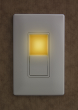 Legrand Radiant CA NTL873AMBERW - radiant? Single-Pole/3-Way Switch with Amber LED Night Light