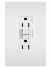 Legrand Radiant CA 1597NTLTRWCCD4 - radiant? Tamper-Resistant 15A Duplex Self-Test GFCI Receptacles with SafeLock? Protection and Night