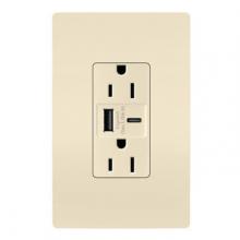 Legrand Radiant CA R26USBAC6LA - 3.1 HYB A/C USB+15A DUP