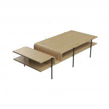 Accord Lighting Canada West (USD) F1026.45 - Cascade Accord Coffee Table F1026