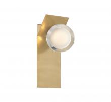 Lib & Co. CA 10123-05 - Vinci, 1 Light LED Wall Mount, Soft Brass