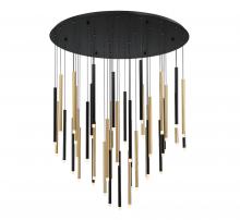 Lib & Co. CA 10147-023 - Amalfi, 44 Light Round LED Chandelier, Mixed