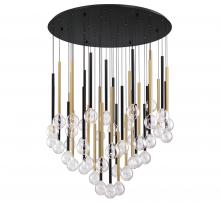 Lib & Co. CA 10148-023 - Positano, 44 Light Round LED Chandelier, Mixed