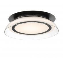 Lib & Co. CA 10156-02 - Pescara, Large LED Ceiling Mount, Matte Black