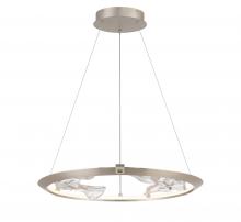 Lib & Co. CA 10175-031 - Nettuno, Small LED Chandelier, Metallic Brushed Champagne