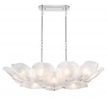 Lib & Co. CA 12056-01 - Corato, 14 Light Island Chandelier, Chrome