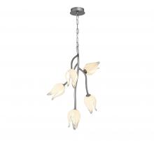 Lib & Co. CA 12088-042 - Belluno, 5 Light LED Pendant, Brushed Vintage Grey