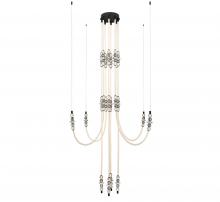 Lib & Co. CA 12285-02 - Alcamo, 8 Light LED Chandelier, Matte
Black