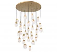 Lib & Co. CA 12291-030 - Castelo, 31 Light LED Grand Chandelier, Painted Antique Brass