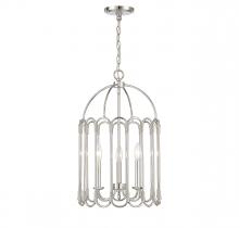 Savoy House Meridian CA M30011PN - 3-Light Pendant in Polished Nickel