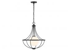 Savoy House Meridian CA M7047MBK - 1-Light Pendant in Matte Black