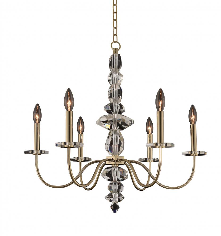 Bolivar 6 Light Chandelier