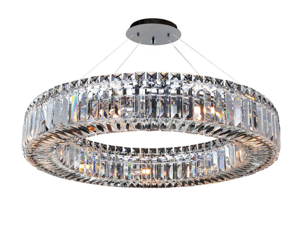 Rondelle 26 Inch Pendant