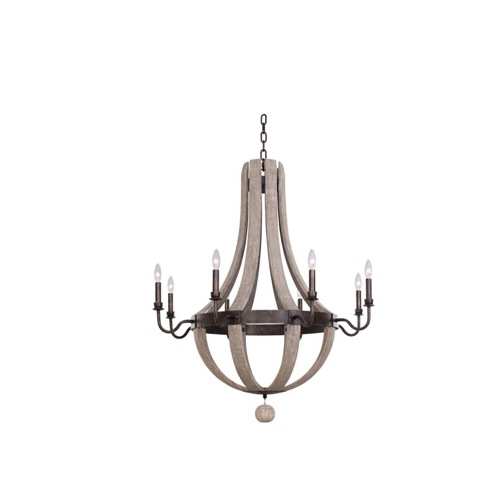 Harper 8 Light Chandelier