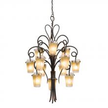 Kalco 4290AC/ANTQ - Tribecca 12 Light Chandelier