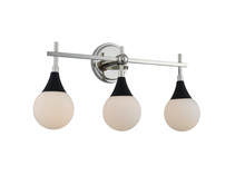 Kalco 508533BPN - Bogart 3 Light Bath