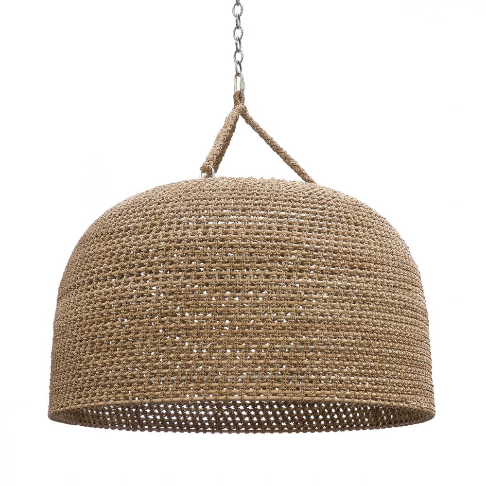 Green Oaks Oversize Pendant Natural