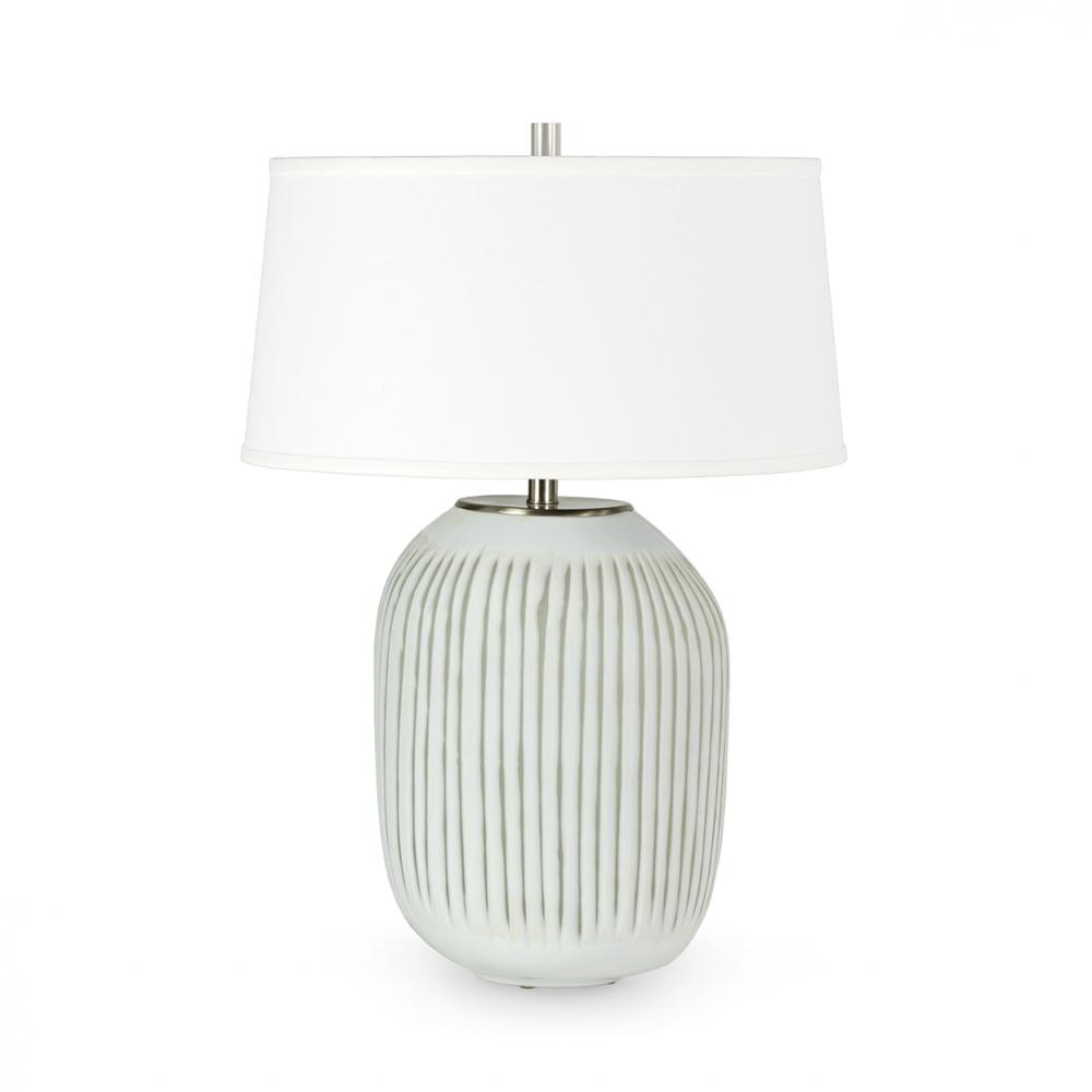 CORFU GLASS TABLE LAMP TALL