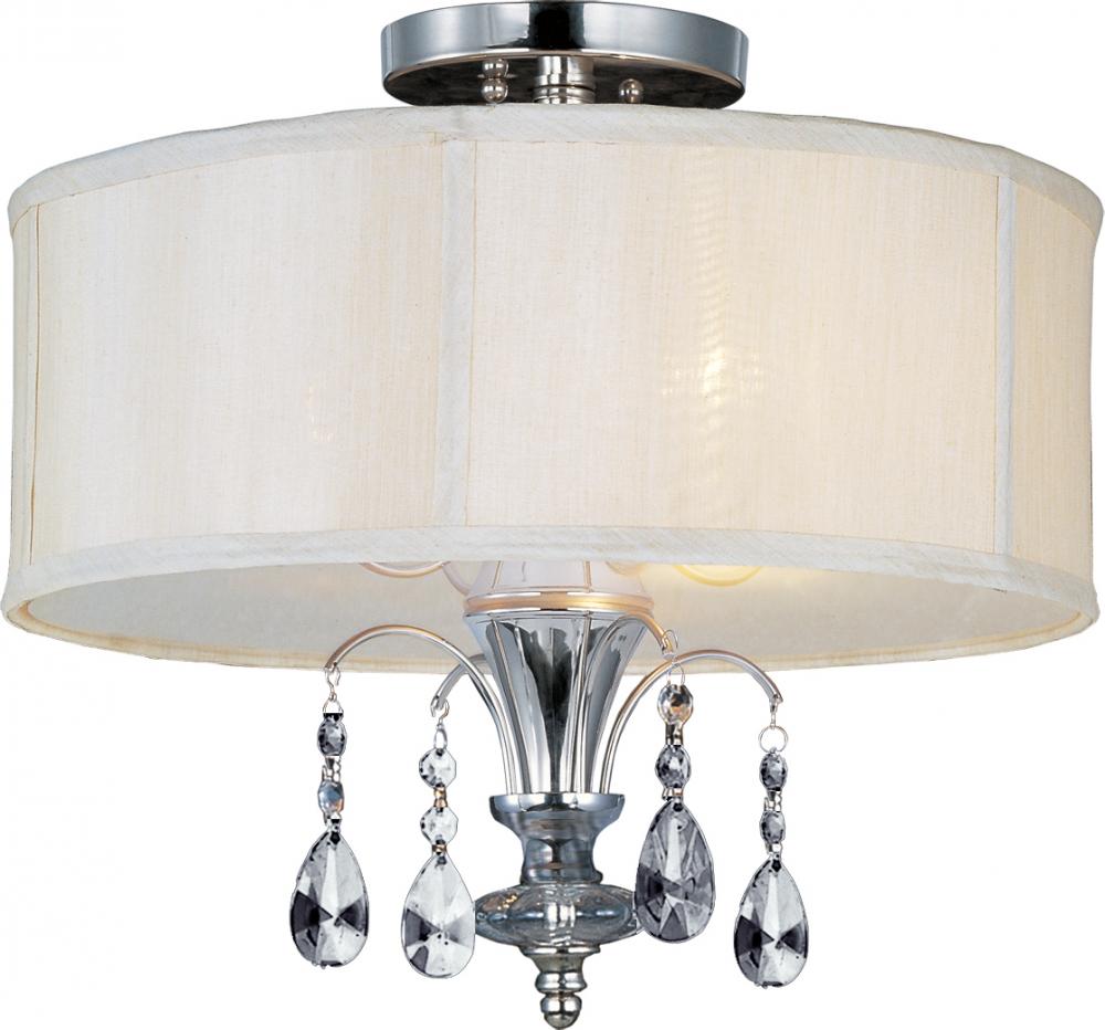 Montgomery 3-Light Semi-Flush Mount