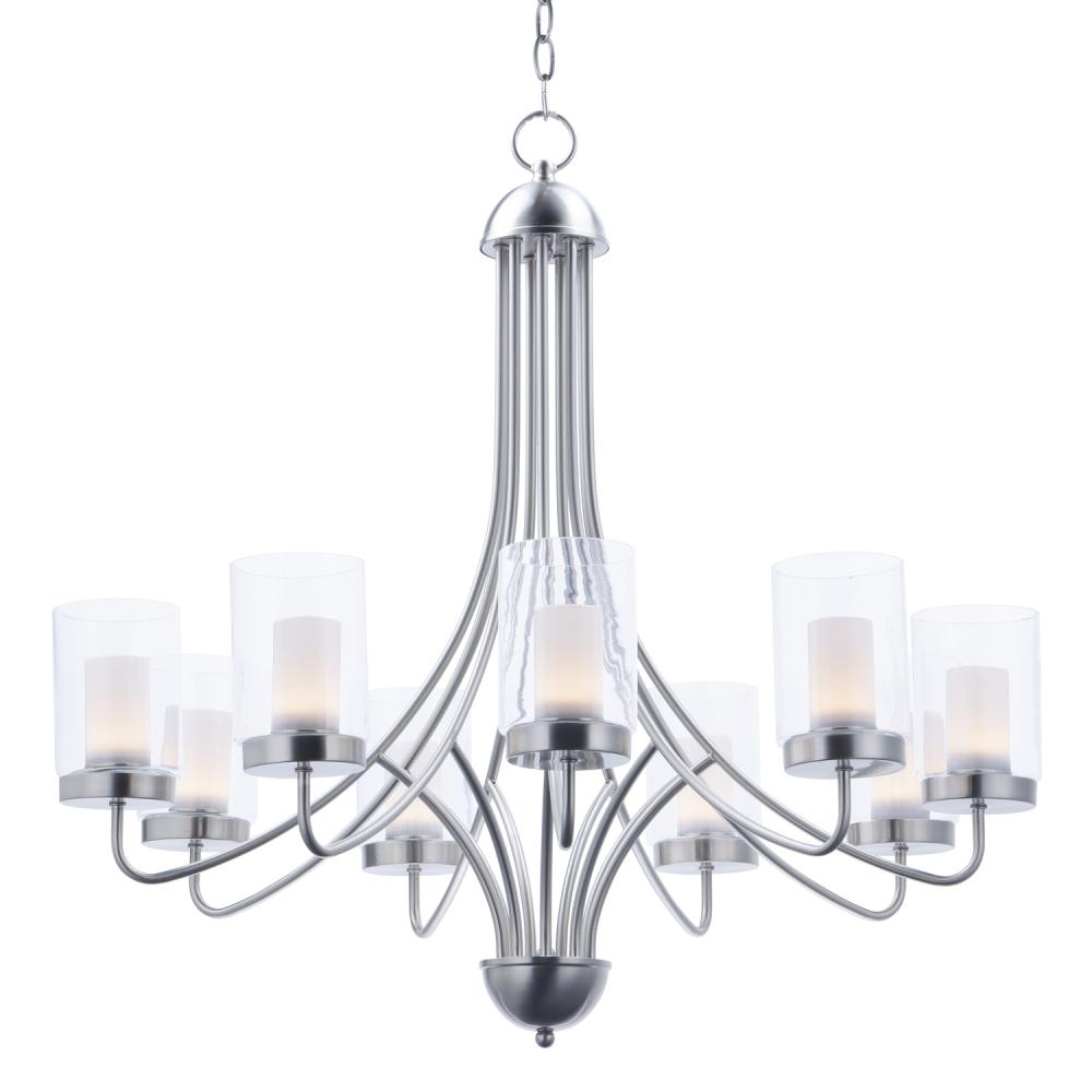 Mod 9-Light LED Chandelier