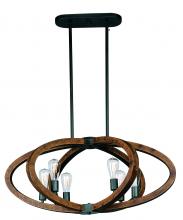 Maxim 20915APAR/BUL - Bodega Bay-Multi-Light Pendant