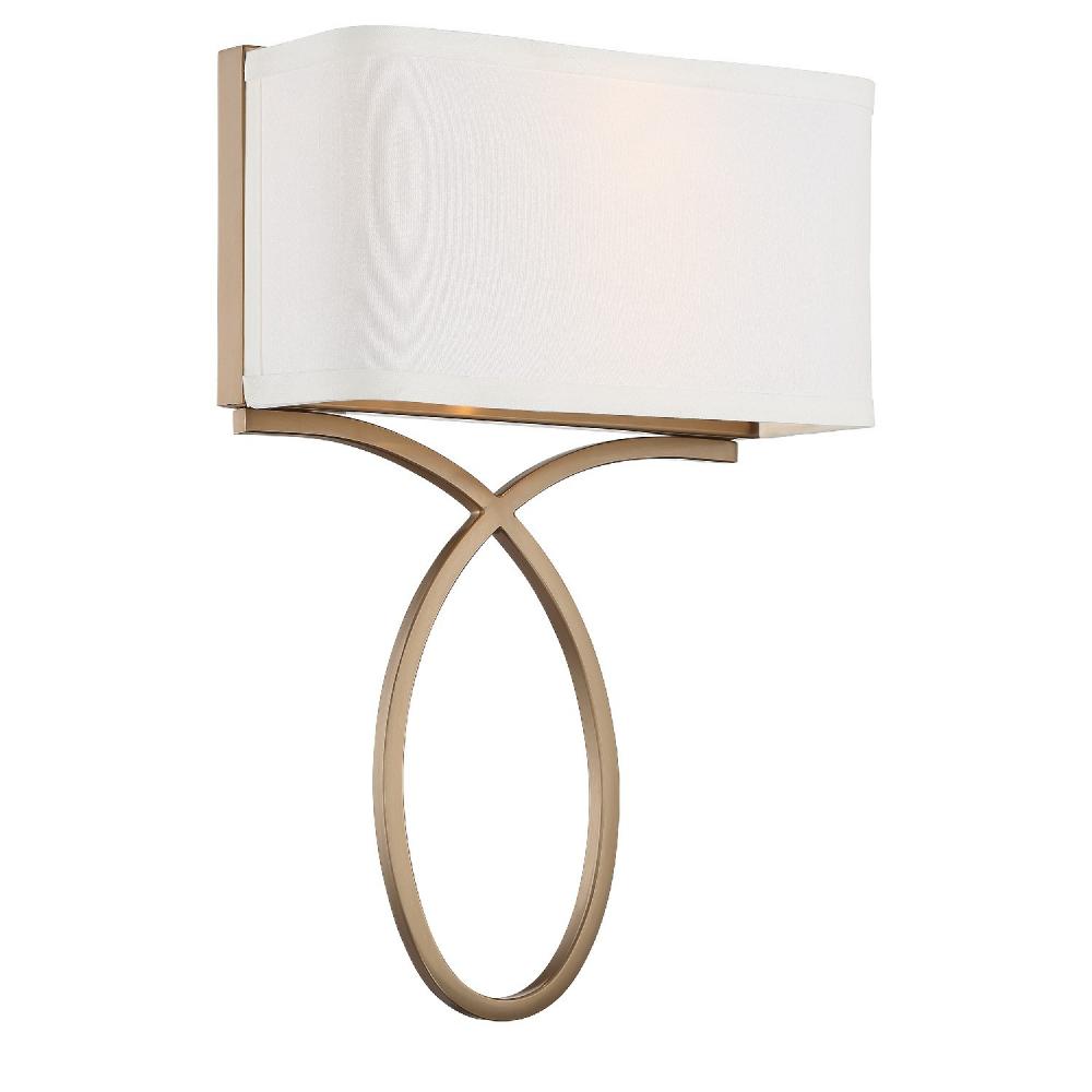 Brinkley 2 Light Vibrant Gold Sconce