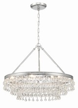  237-CH - Calypso 6 Light Polished Chrome Chandelier