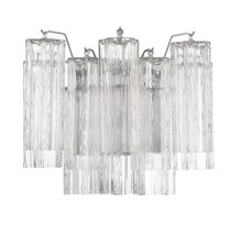  ADD-302-CH-CL - Addis 2 Light Polished Chrome Sconce