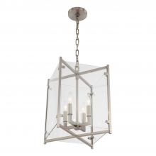 Crystorama DAN-8796-BN - Danbury 4 Light Brushed Nickel Mini Chandelier