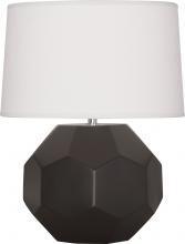 Robert Abbey MCF01 - Matte Coffee Franklin Table Lamp