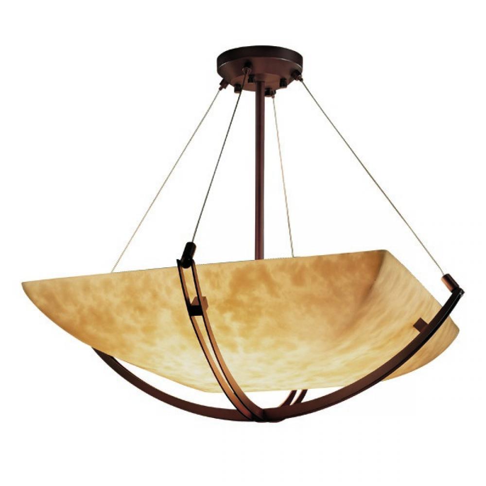 48&#34; Pendant Bowl w/ Crossbar