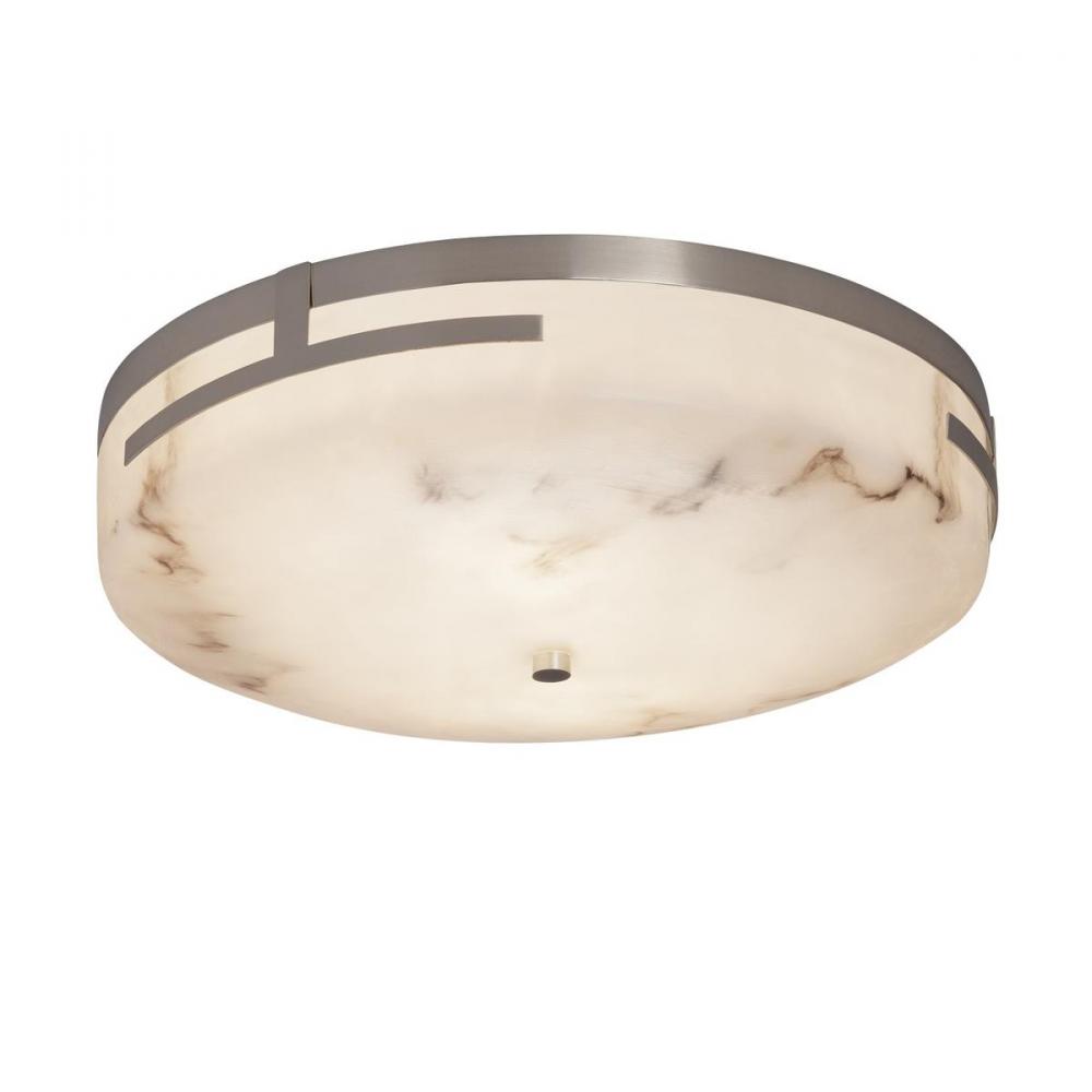 Atlas 19&#34; LED Round Flush-Mount