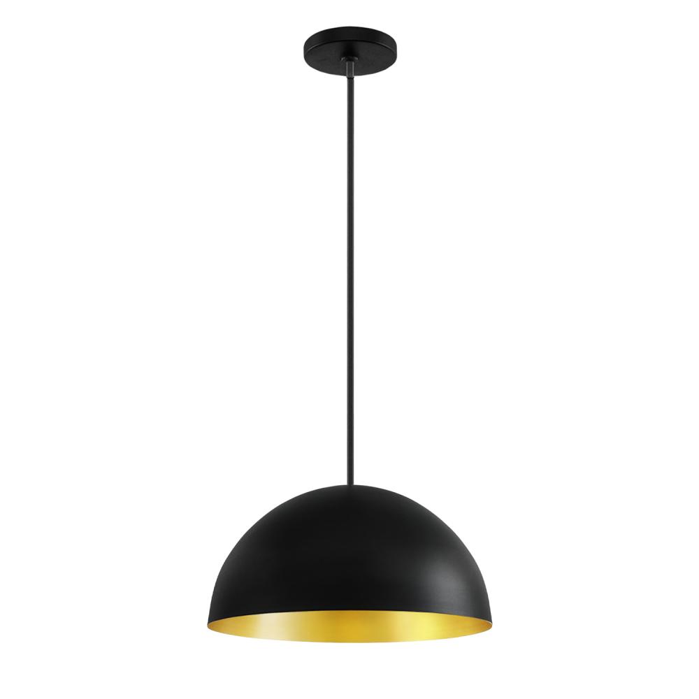 Elias 14&#34; 1-Light Dome Pendant