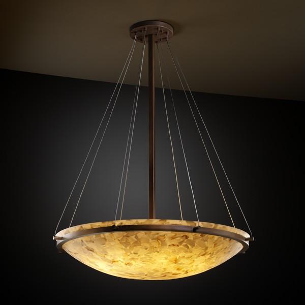 48&#34; Round Pendant Bowl w/ Ring